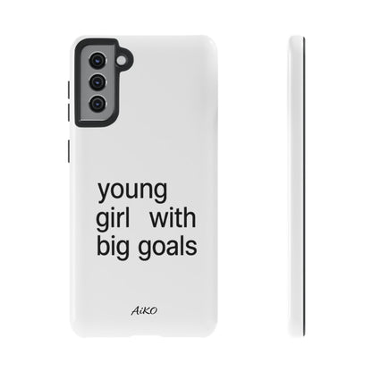 Young Girl With Big Goals