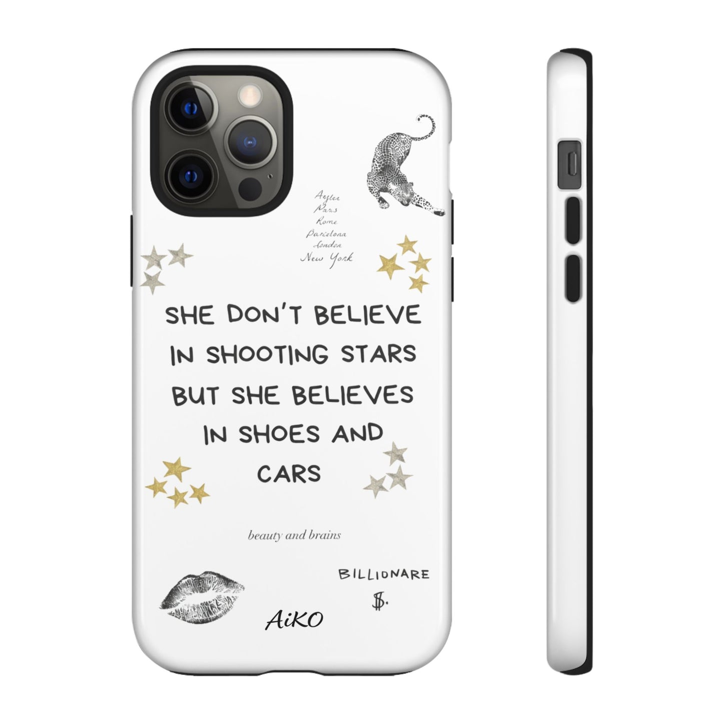 “She don’t believe in shooting stars”