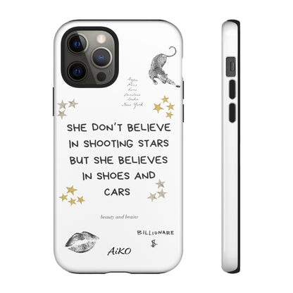 “She don’t believe in shooting stars”
