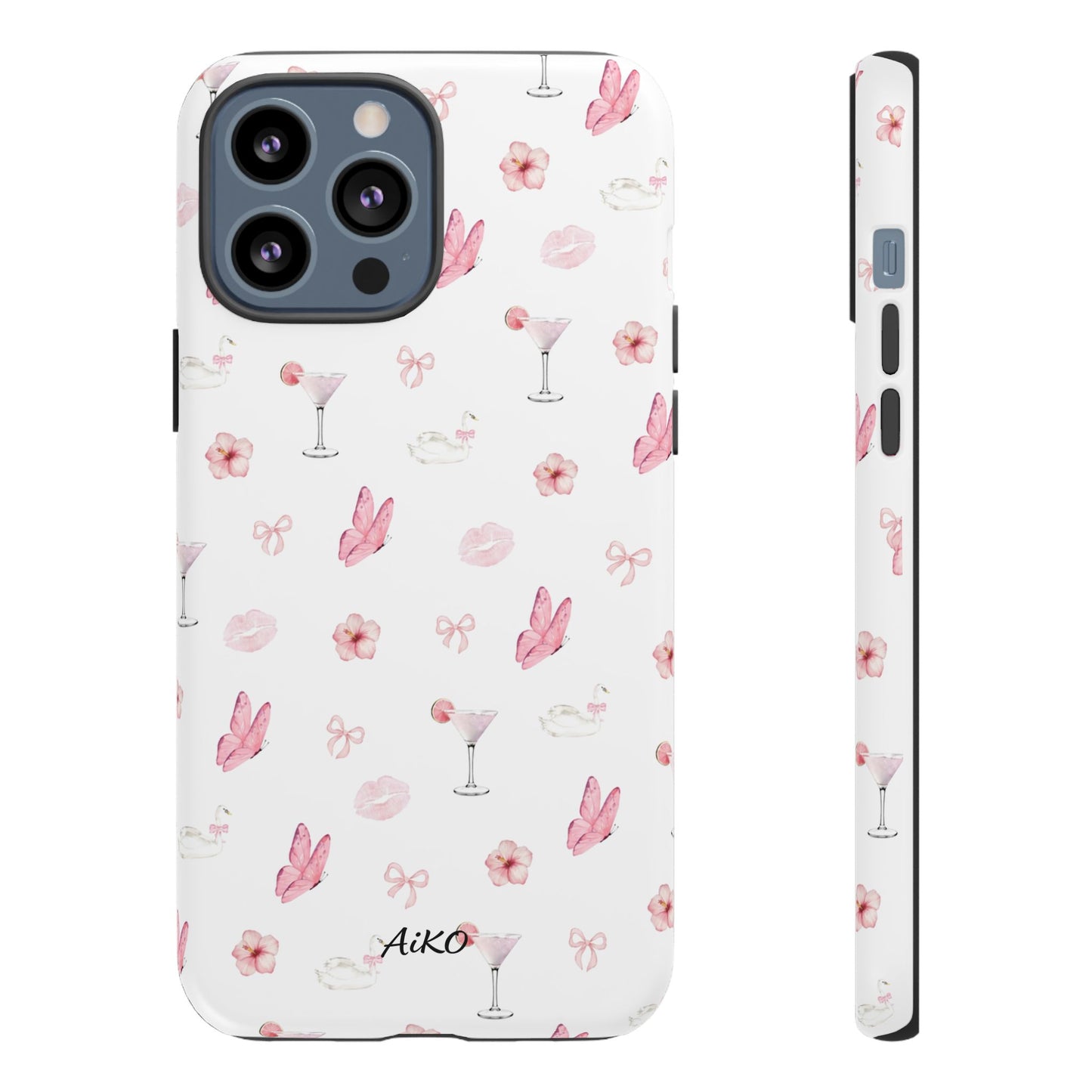 Pink Floral & Cocktail