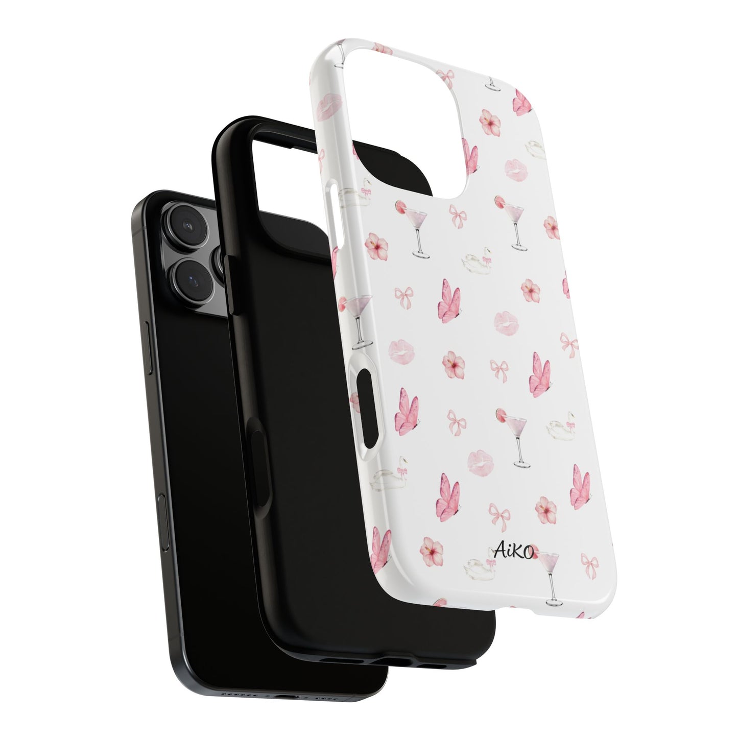Pink Floral & Cocktail