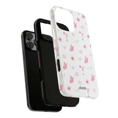 Pink Floral & Cocktail