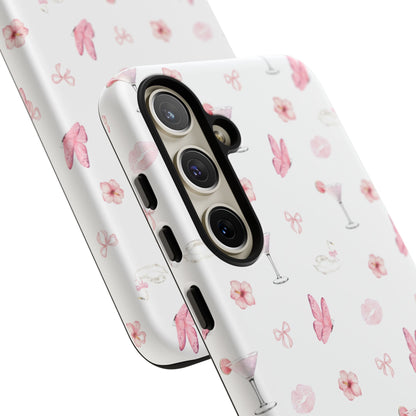 Pink Floral & Cocktail