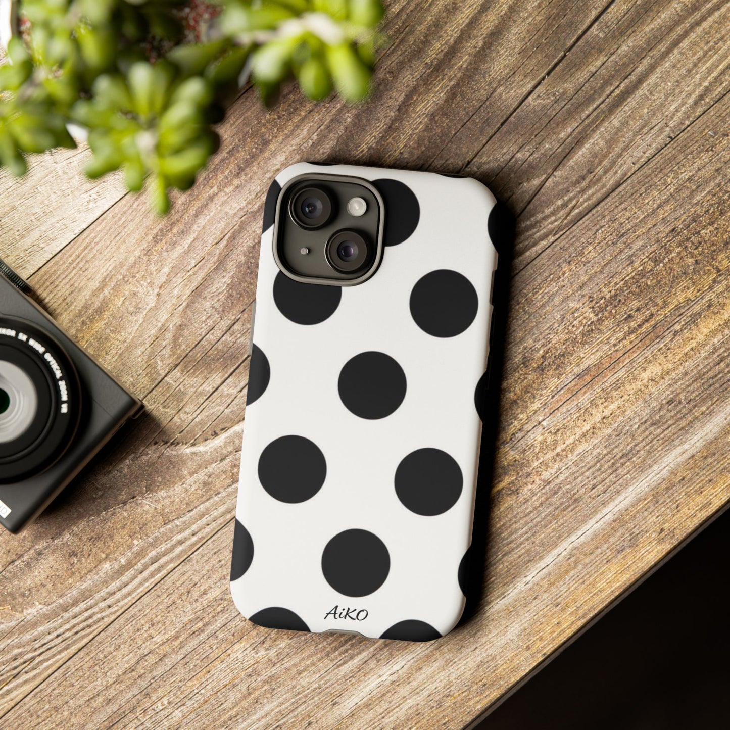 Polka Dots (Black )