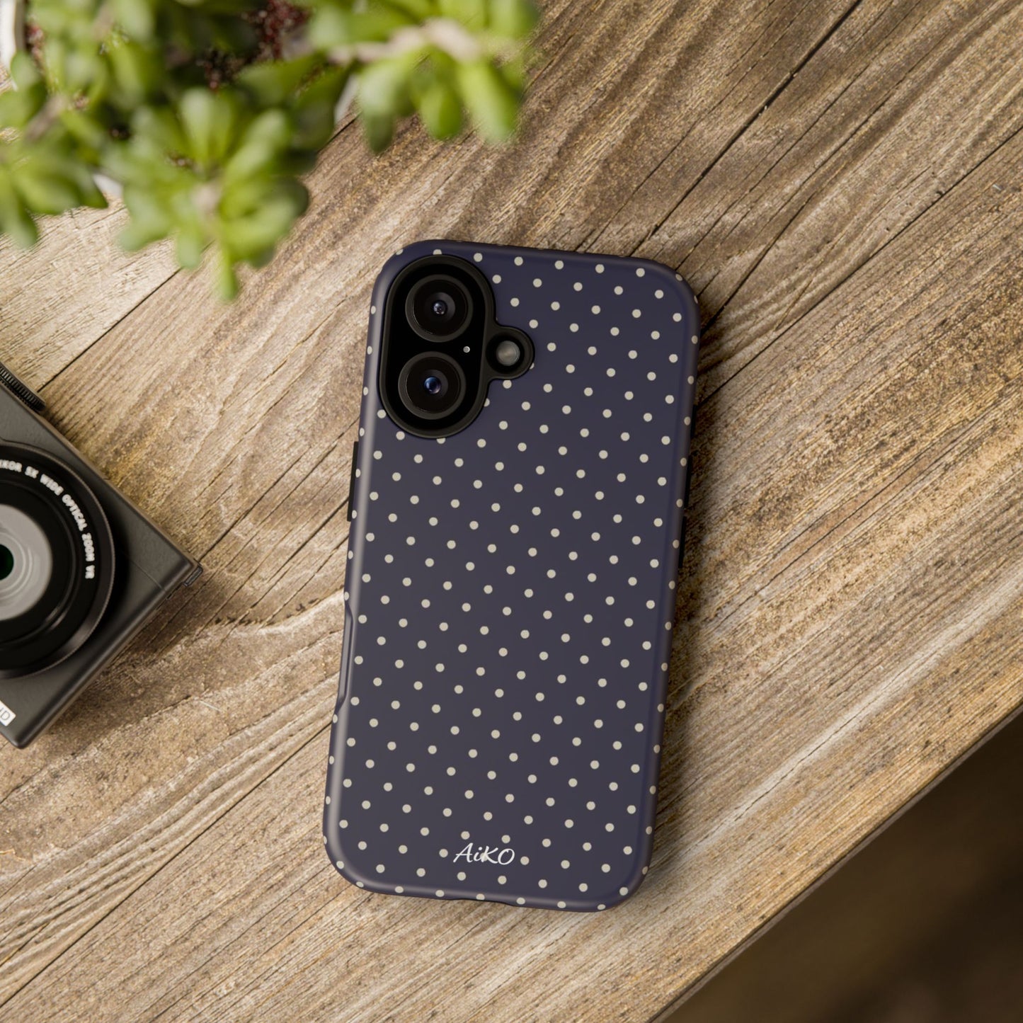 Baby Dots ( Navy and Blue)