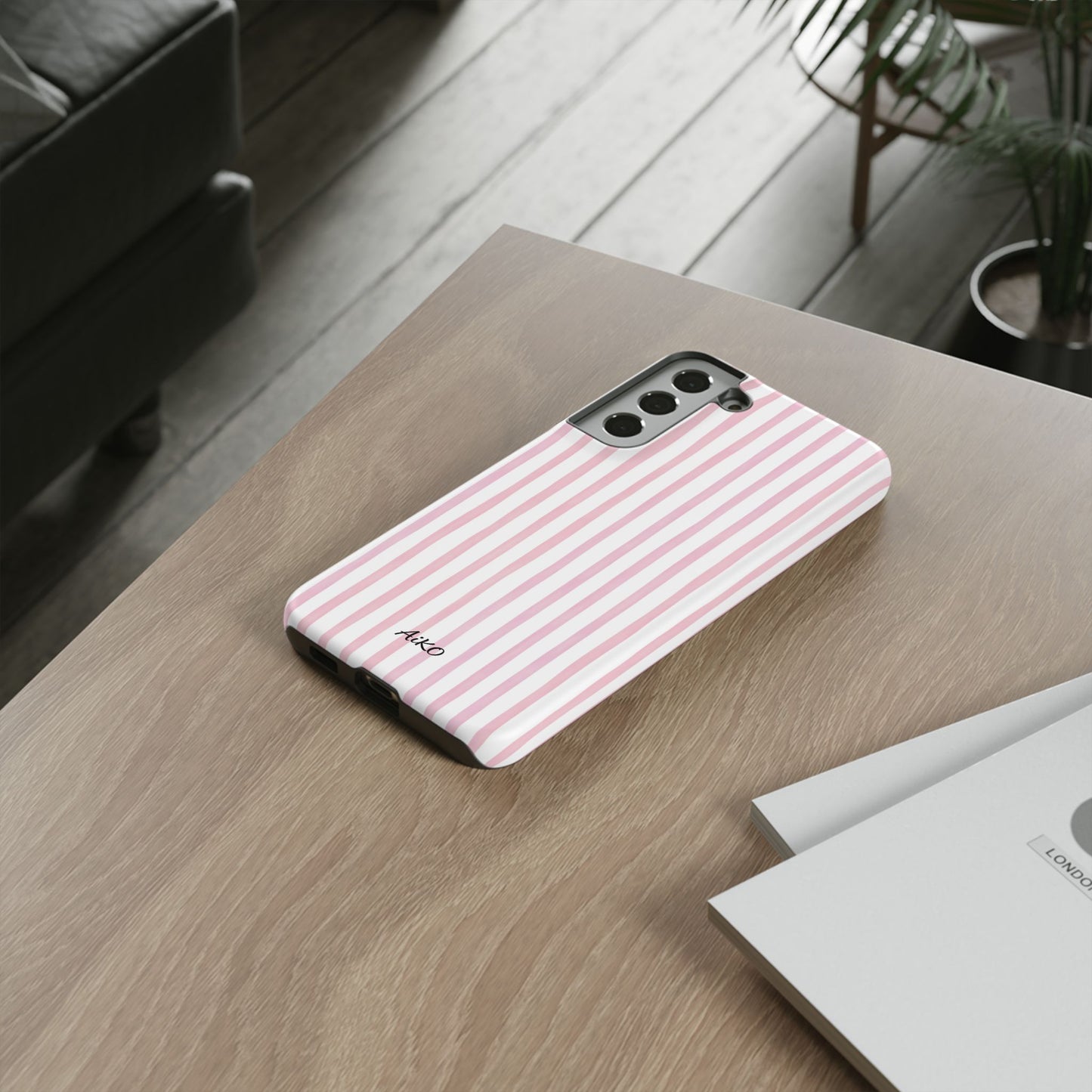 Pink Striped