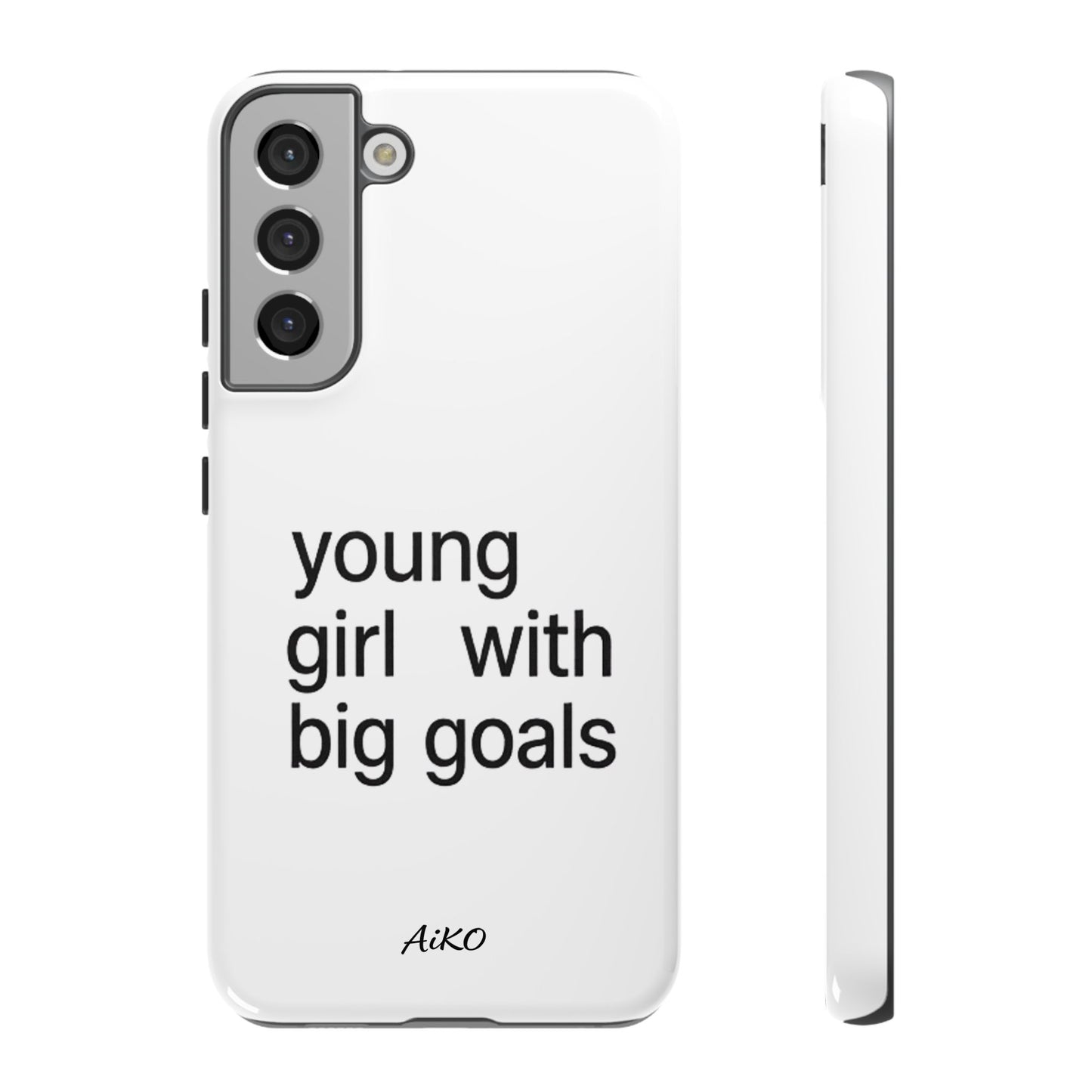 Young Girl With Big Goals