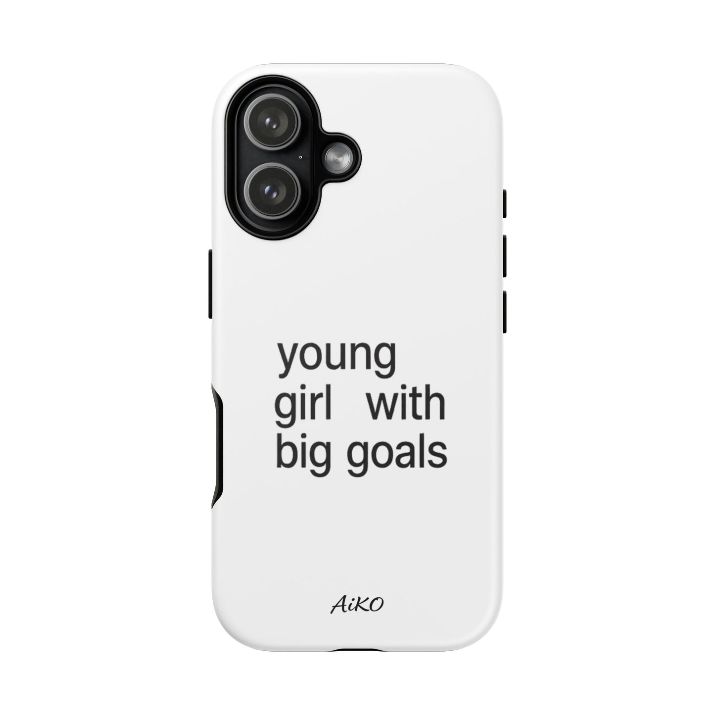 Young Girl With Big Goals