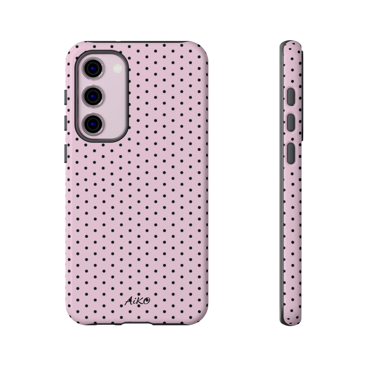 Baby Dots (Black and Pink)