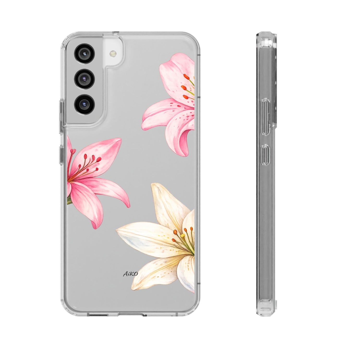 Blossom Grace Clear Case