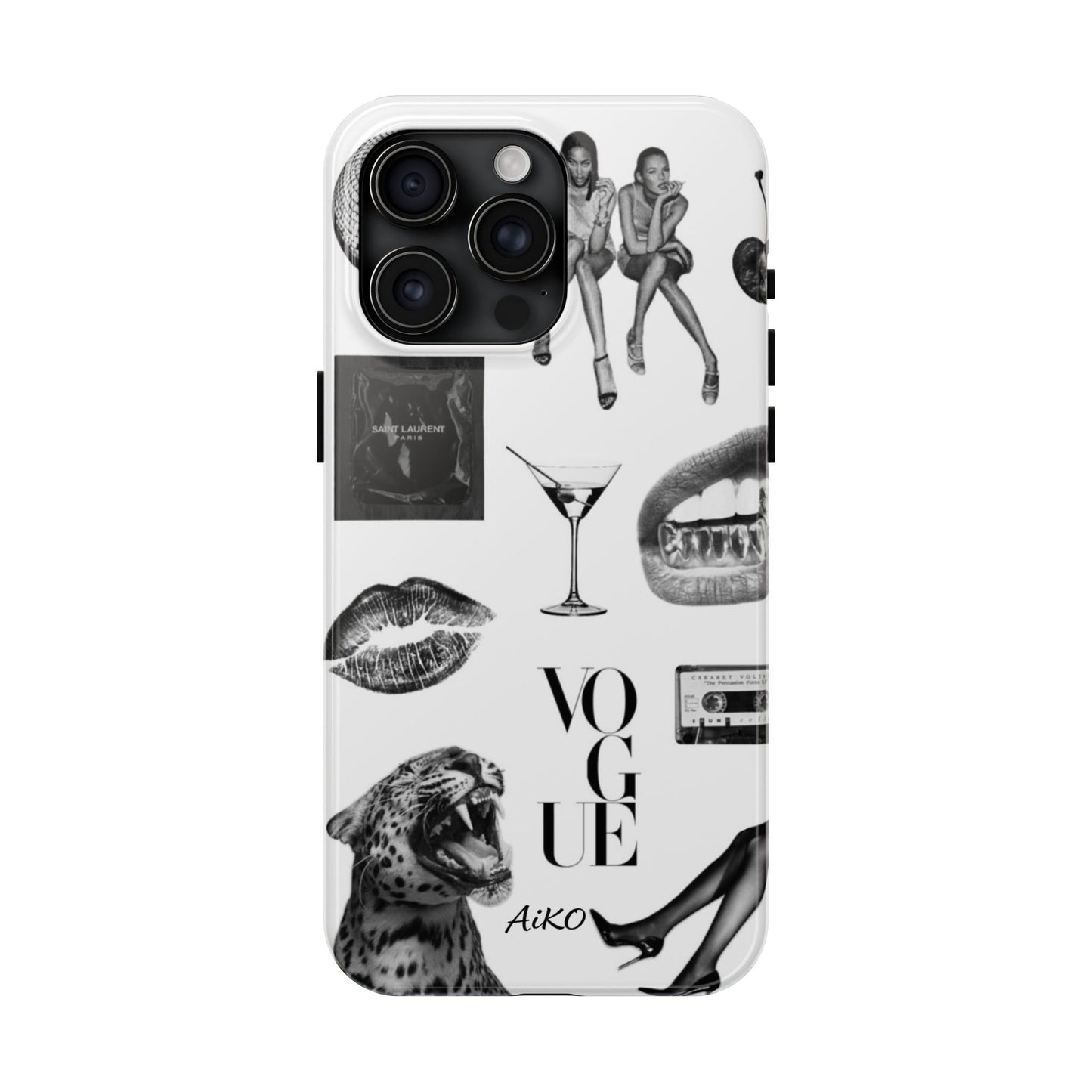 Black & White Fashion Graphic Cover