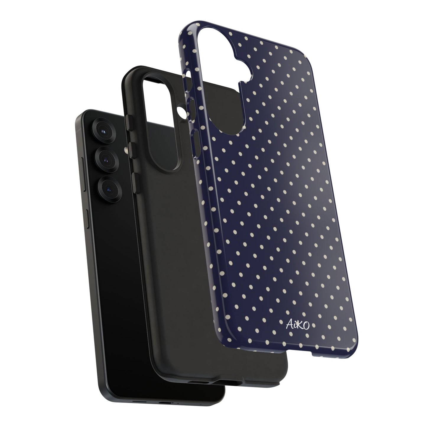Baby Dots ( Navy and Blue)