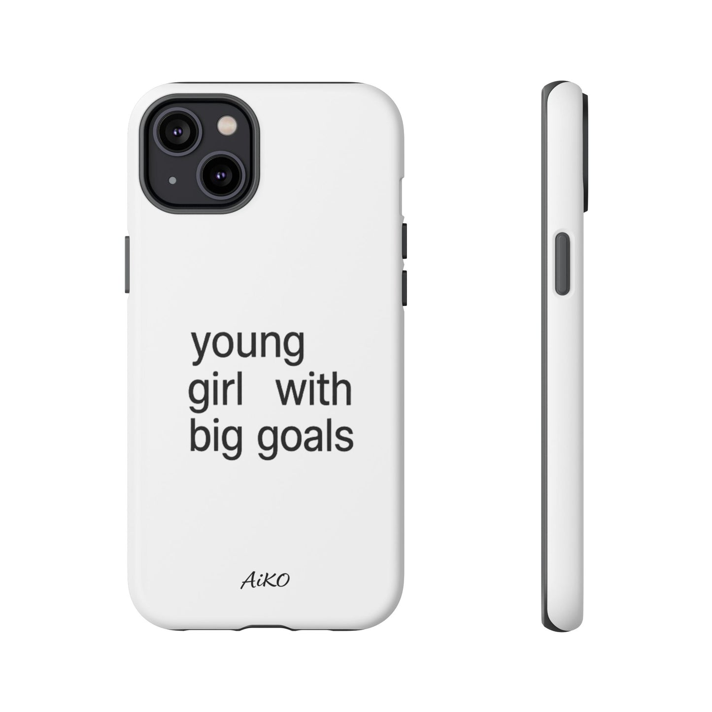 Young Girl With Big Goals