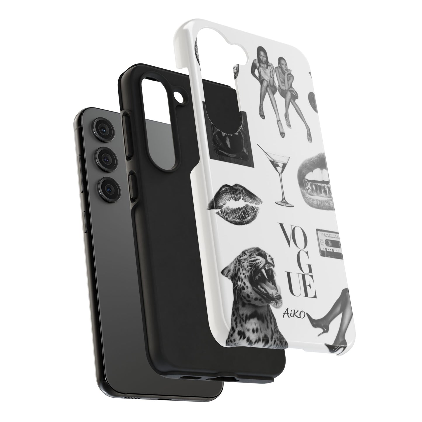 Black & White Fashion Graphic Cover