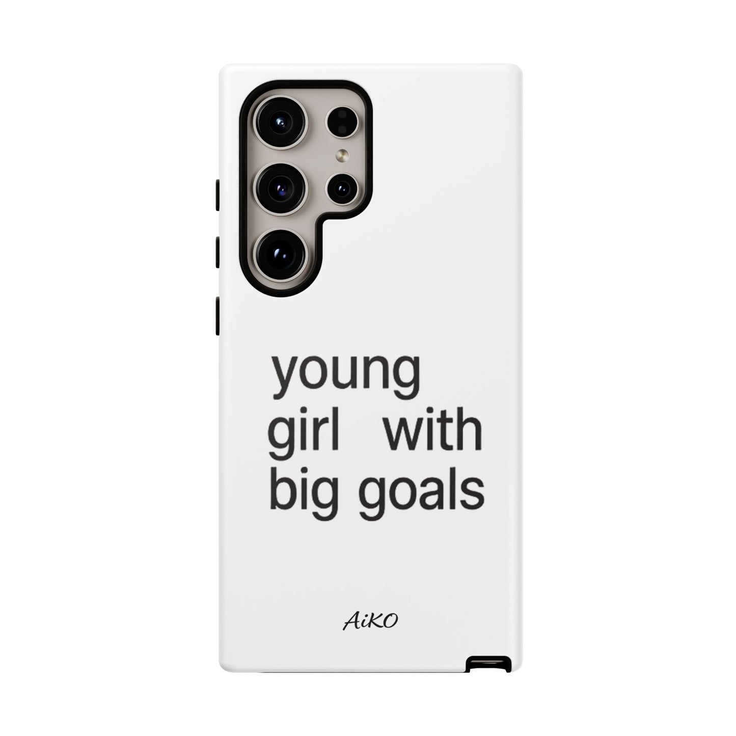 Young Girl With Big Goals