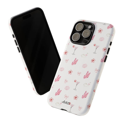 Pink Floral & Cocktail