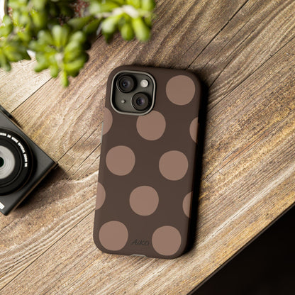 Polka Dots (Brown)
