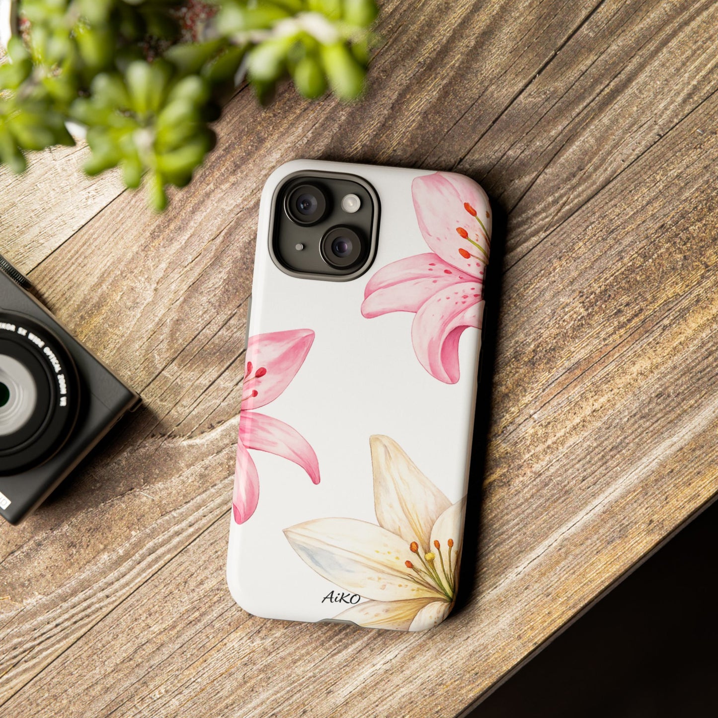 Blossom Grace Clear Case
