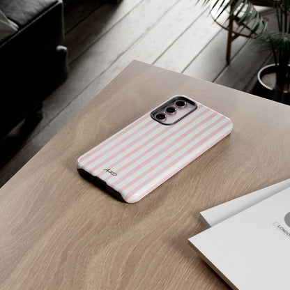 Pink Blush Stripes