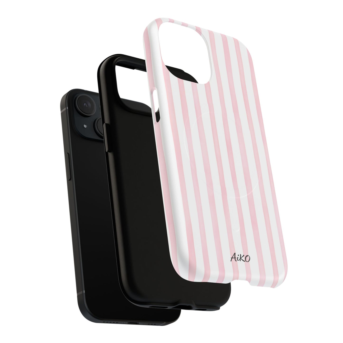 Pink Blush Stripes (Magsafe)