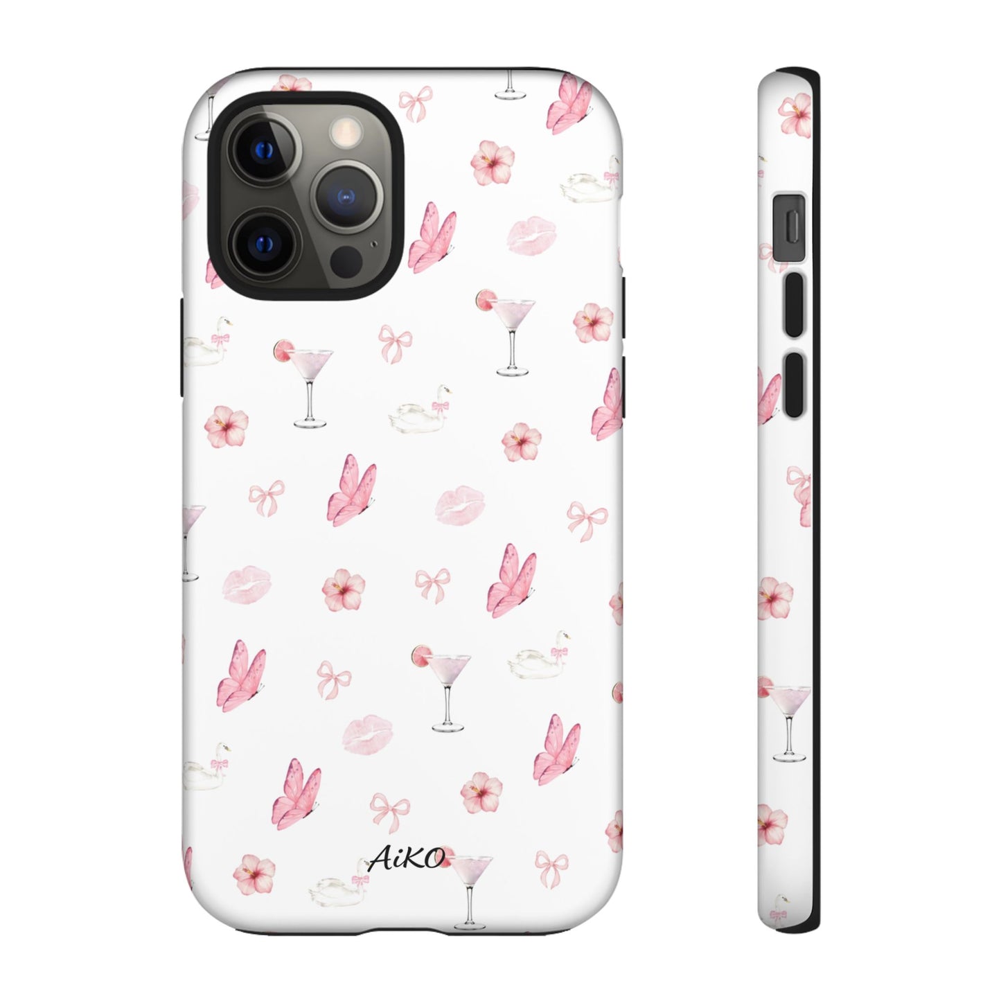 Pink Floral & Cocktail