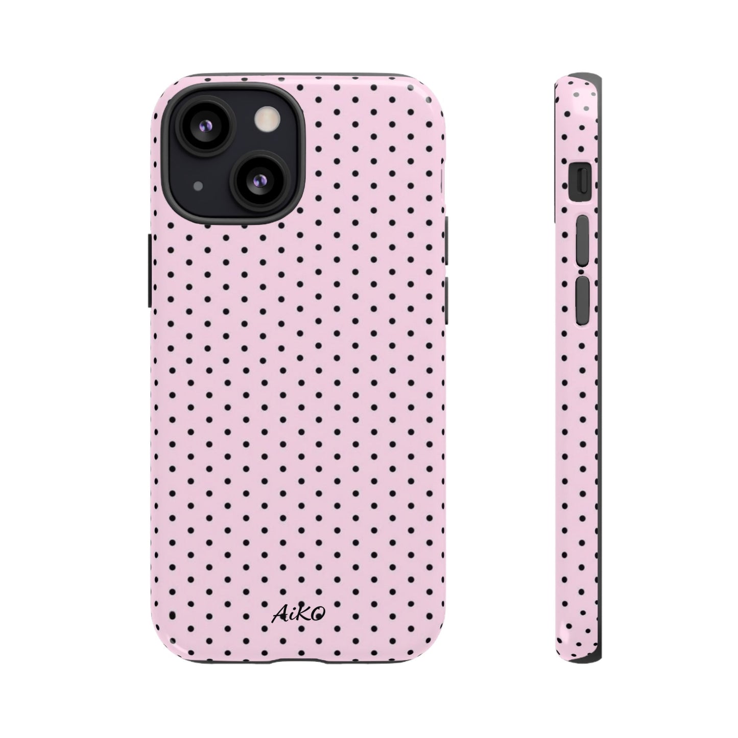 Baby Dots (Black and Pink)