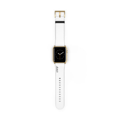White AppleWatch Band