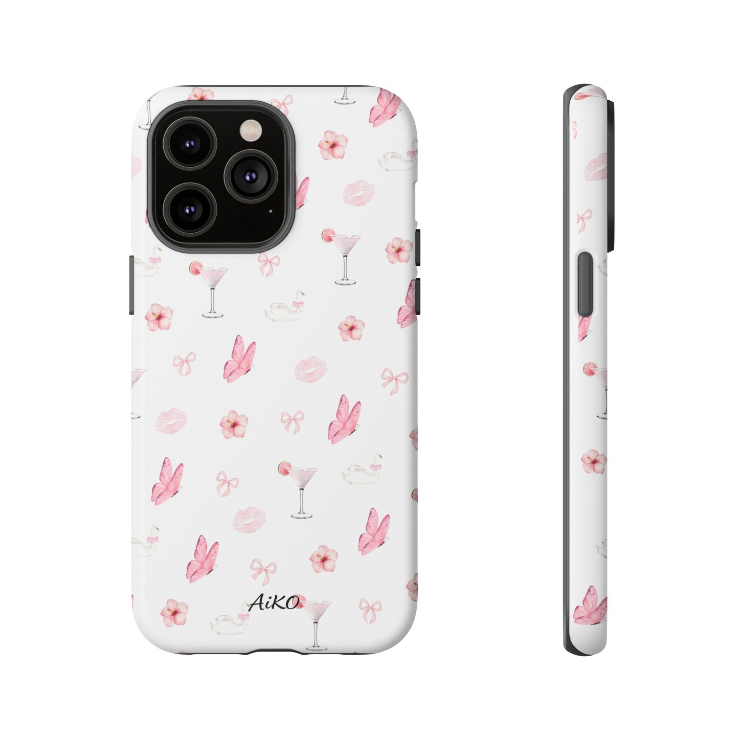 Pink Floral & Cocktail