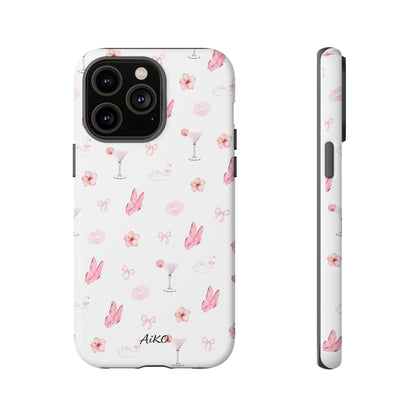 Pink Floral & Cocktail