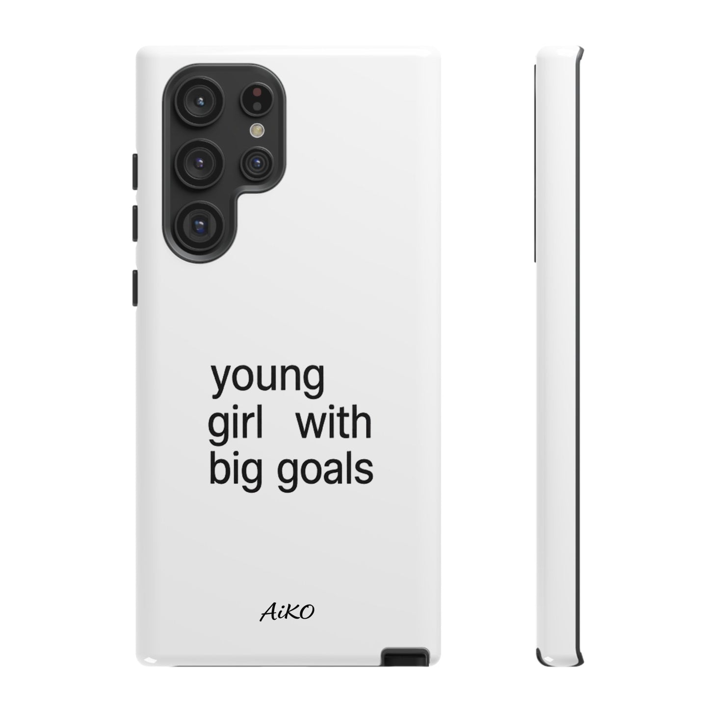 Young Girl With Big Goals