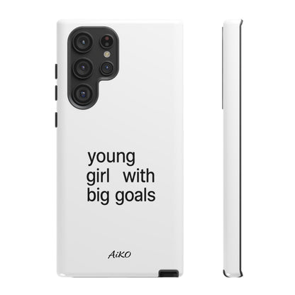 Young Girl With Big Goals
