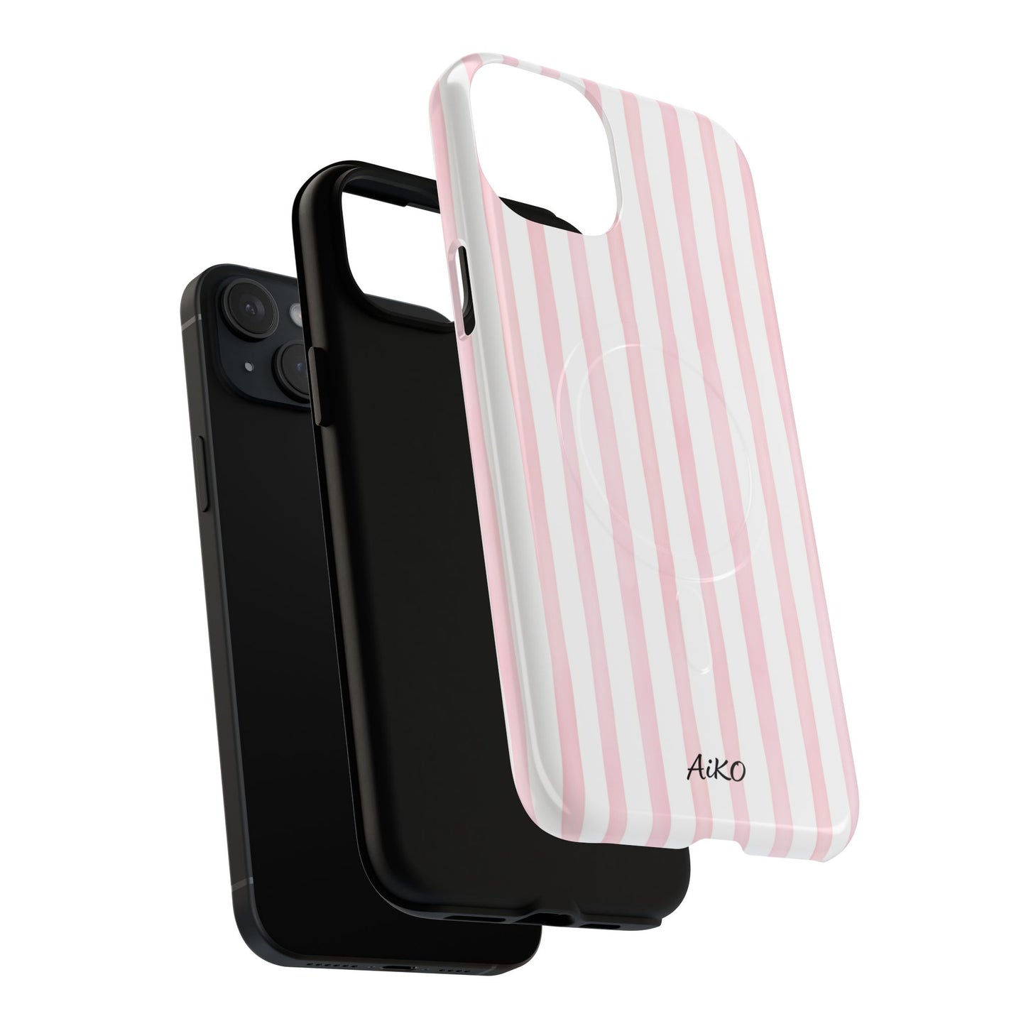 Pink Blush Stripes (Magsafe)