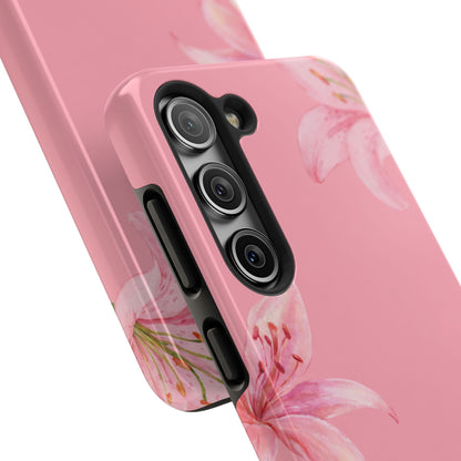 Floral Lily Tough — Pink