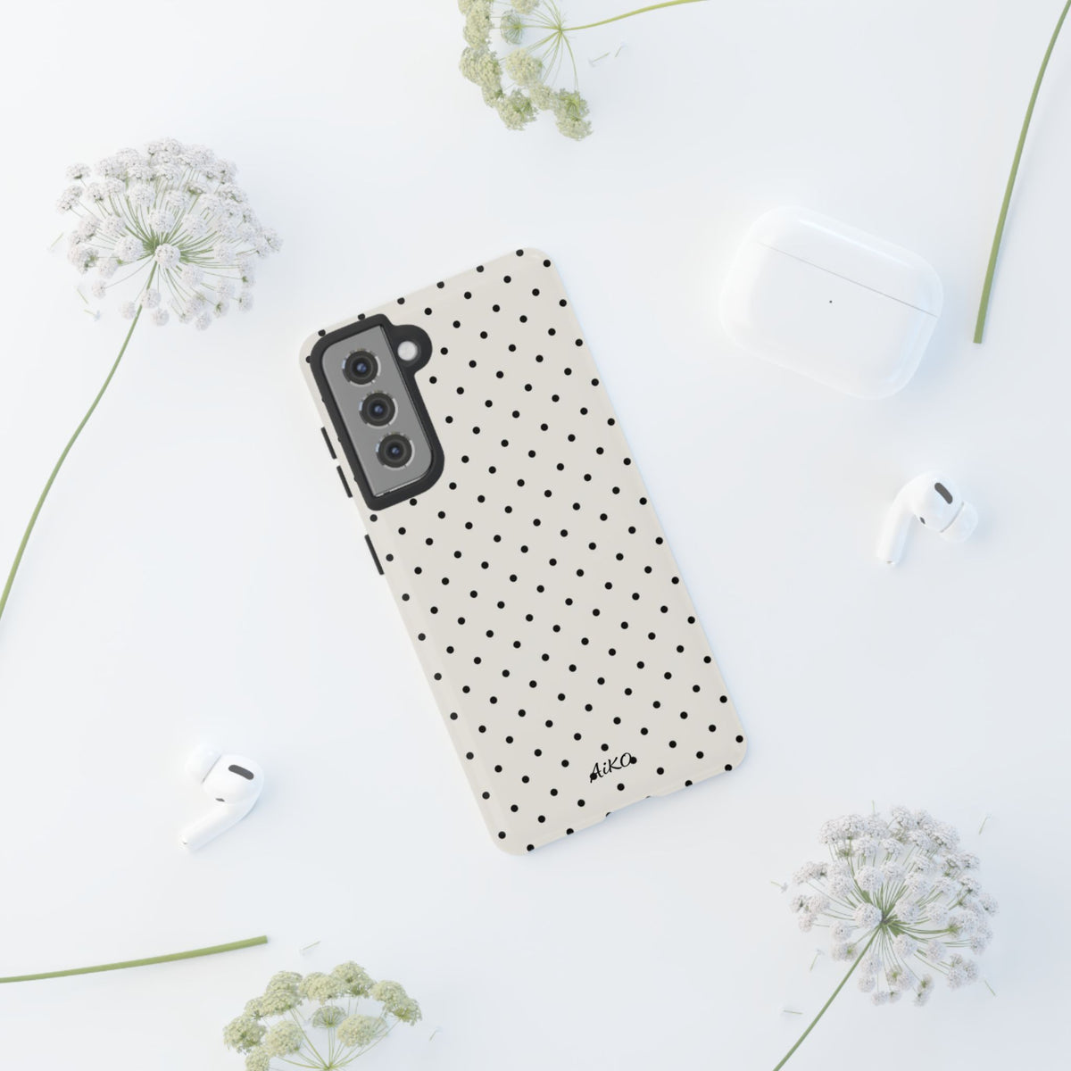 Baby Polka Dots ( Black and White)