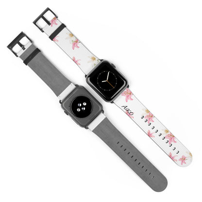 Blossom Grace (White) AppleWatch Band