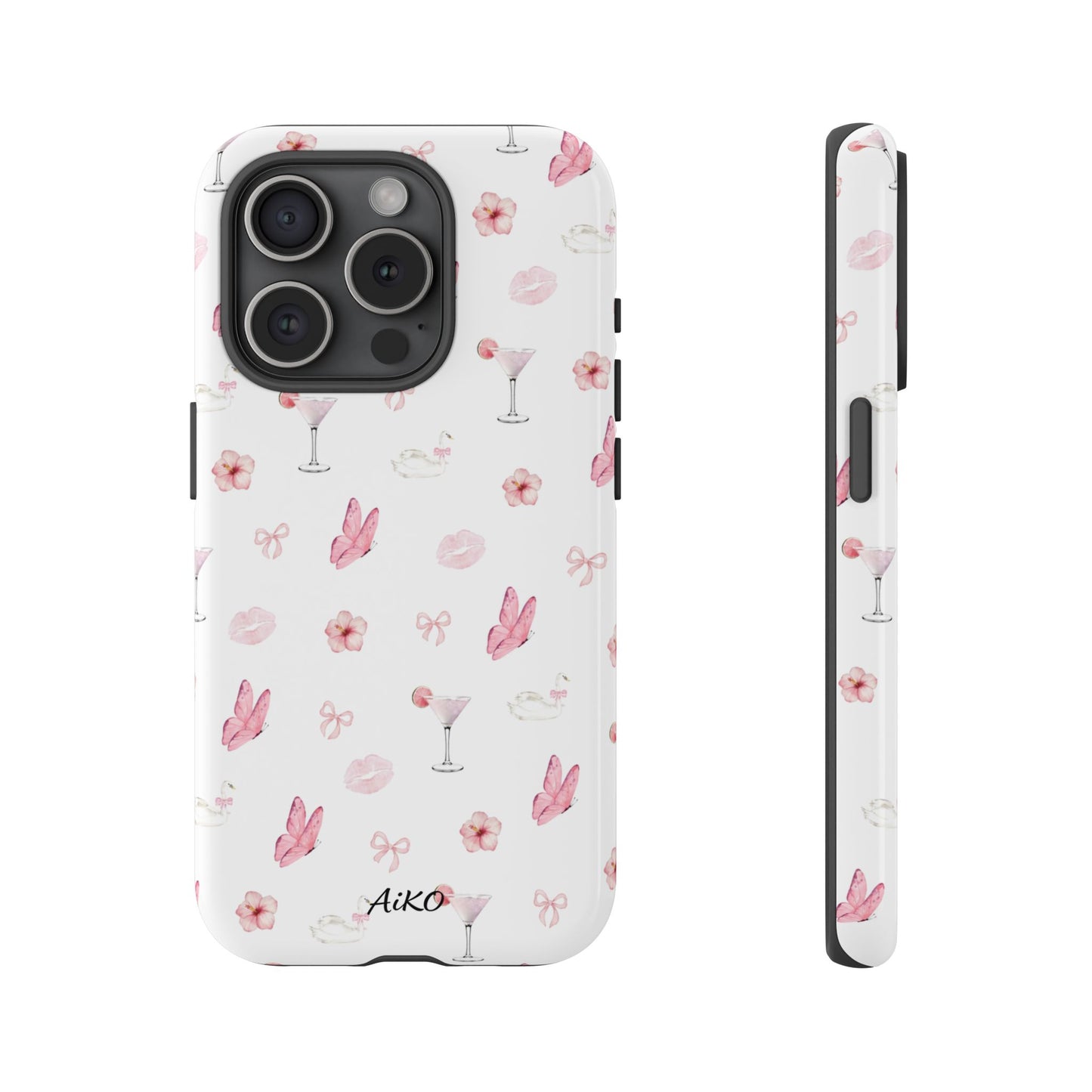 Pink Floral & Cocktail