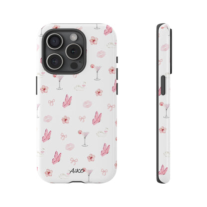 Pink Floral & Cocktail