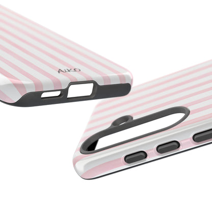 Pink Blush Stripes