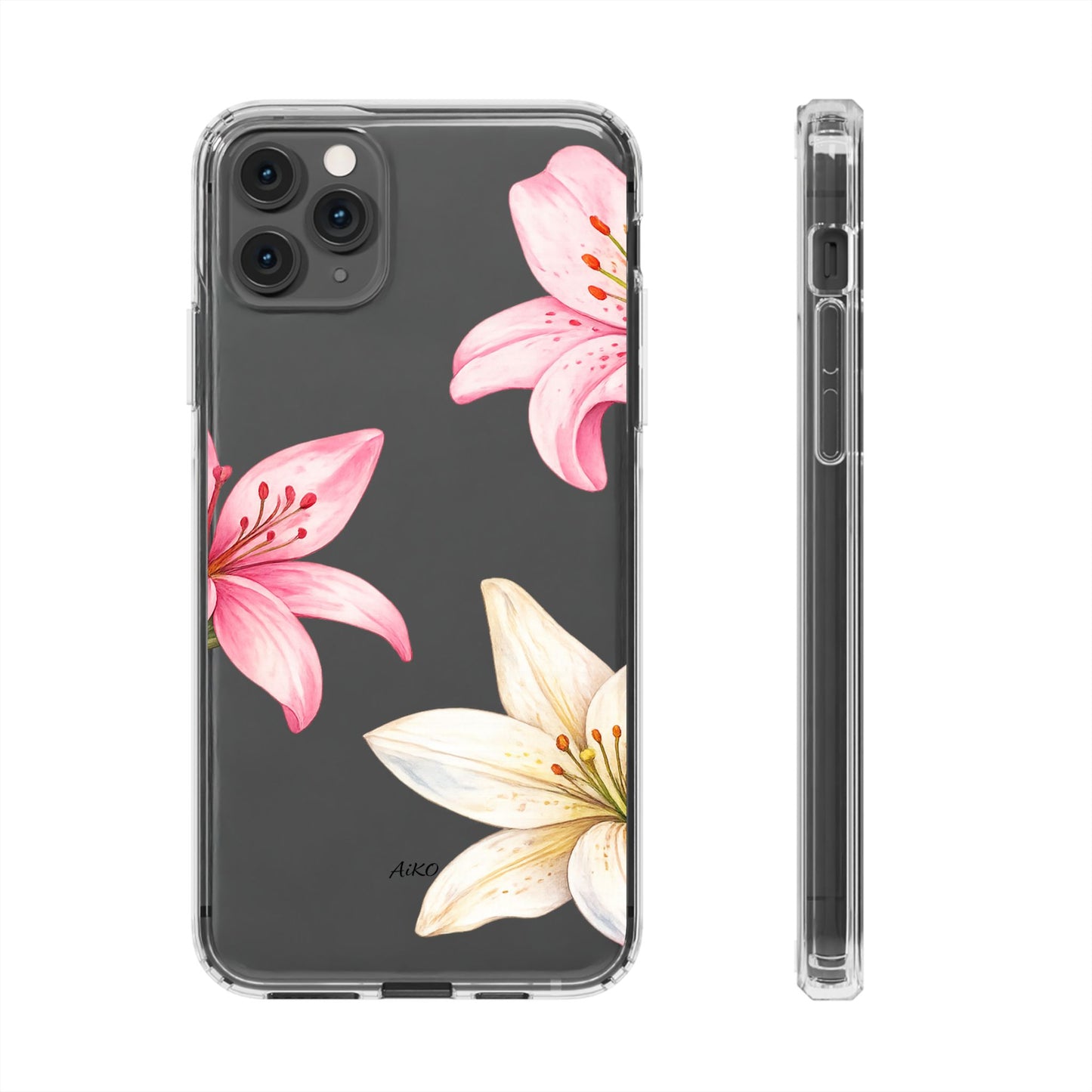 Blossom Grace Clear Case