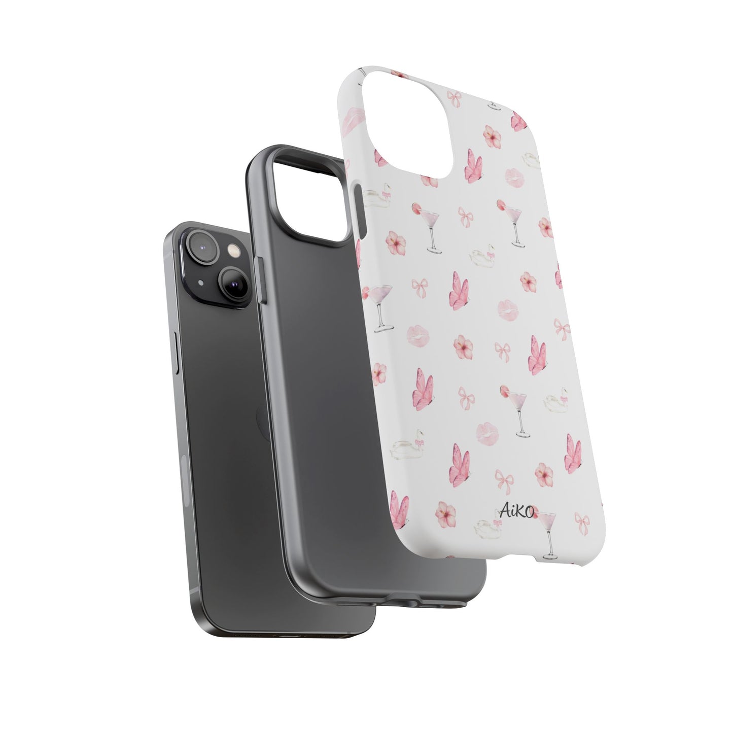 Pink Floral & Cocktail