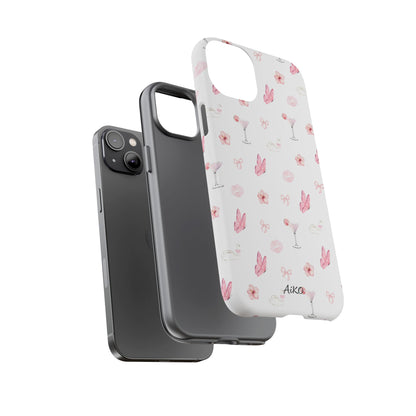 Pink Floral & Cocktail
