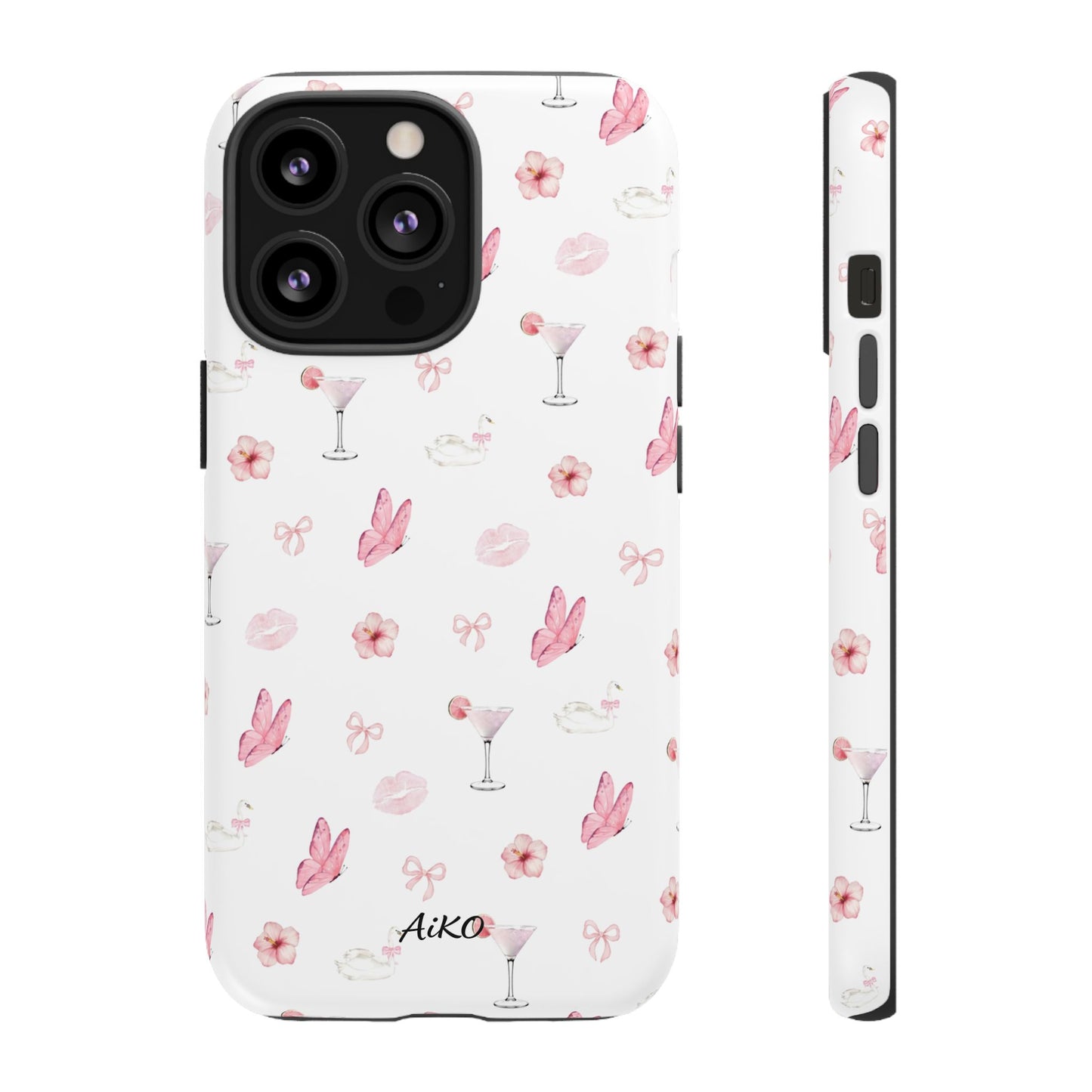 Pink Floral & Cocktail