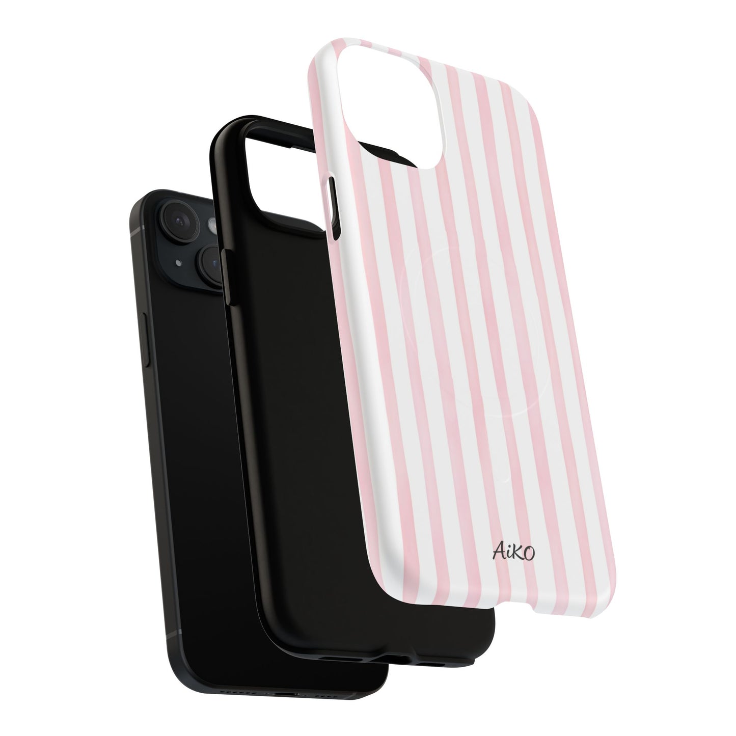 Pink Blush Stripes (Magsafe)