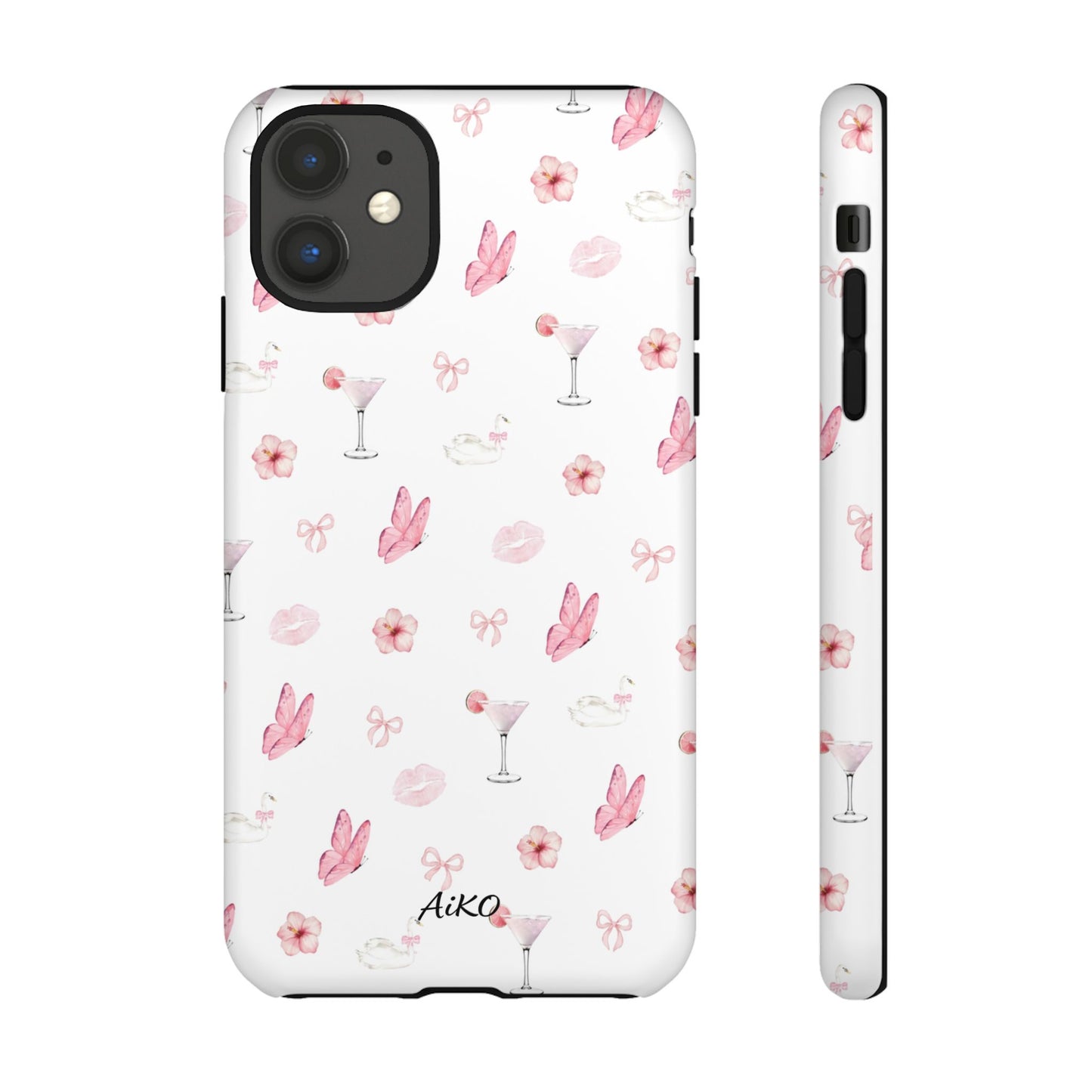 Pink Floral & Cocktail