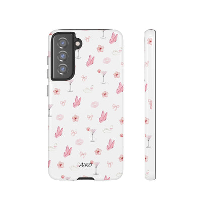 Pink Floral & Cocktail