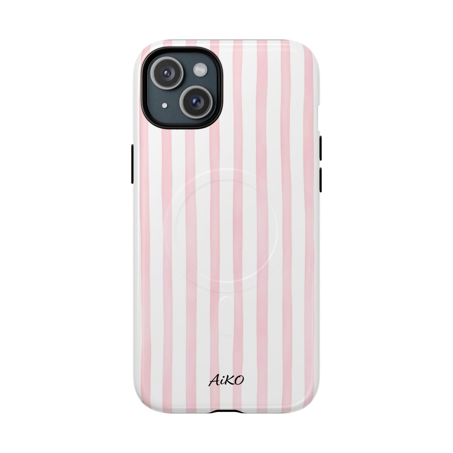 Pink Blush Stripes (Magsafe)