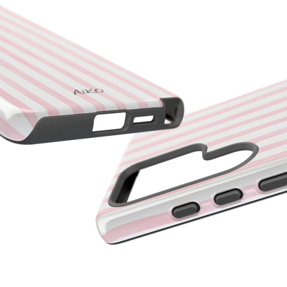 Pink Blush Stripes