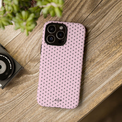 Baby Dots (Black and Pink)
