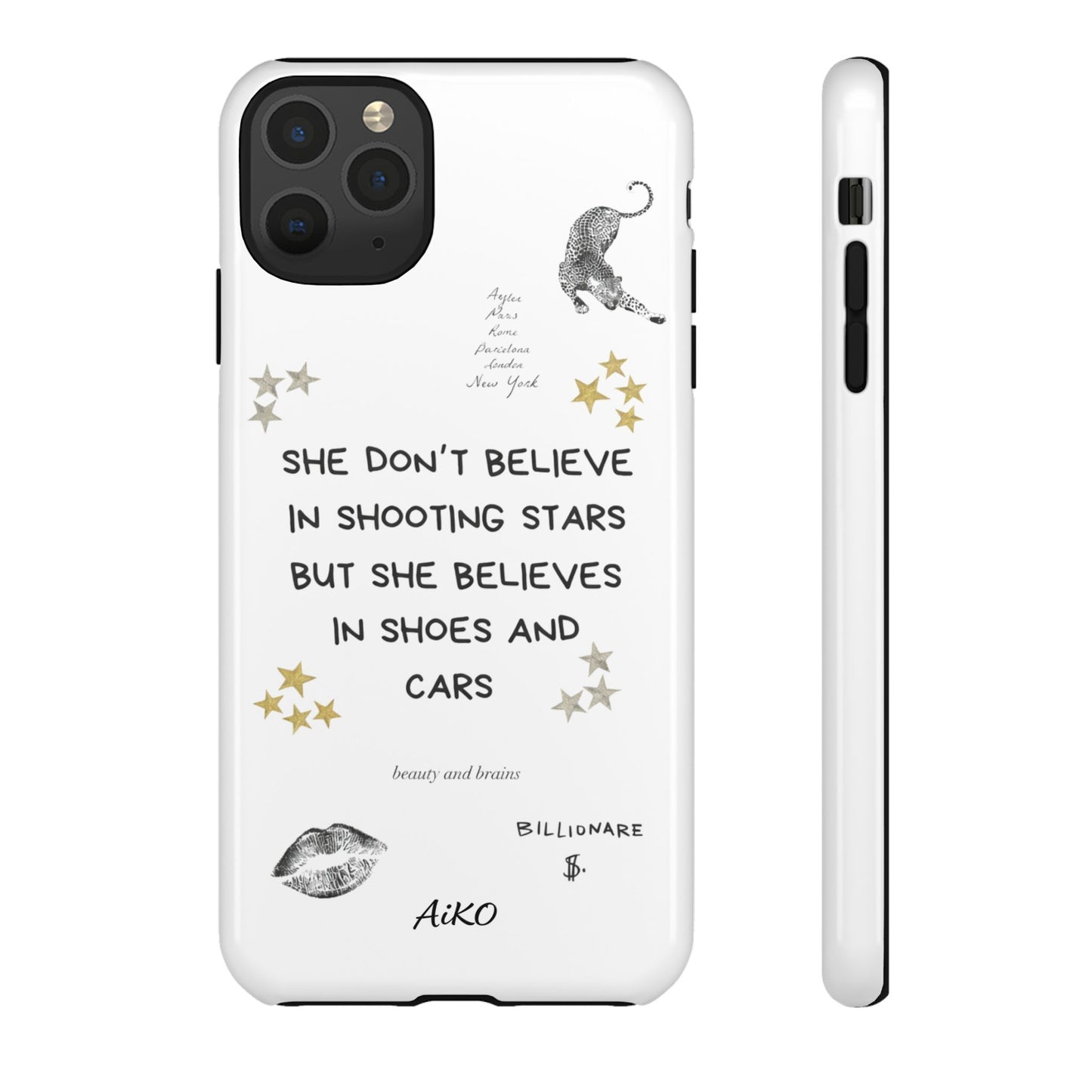 “She don’t believe in shooting stars”