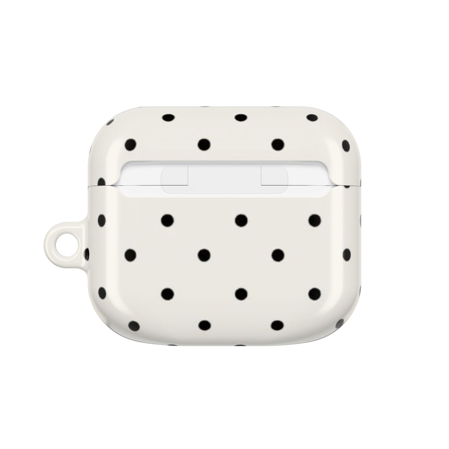 Polka Dot ( White and Black) AirPods Cases